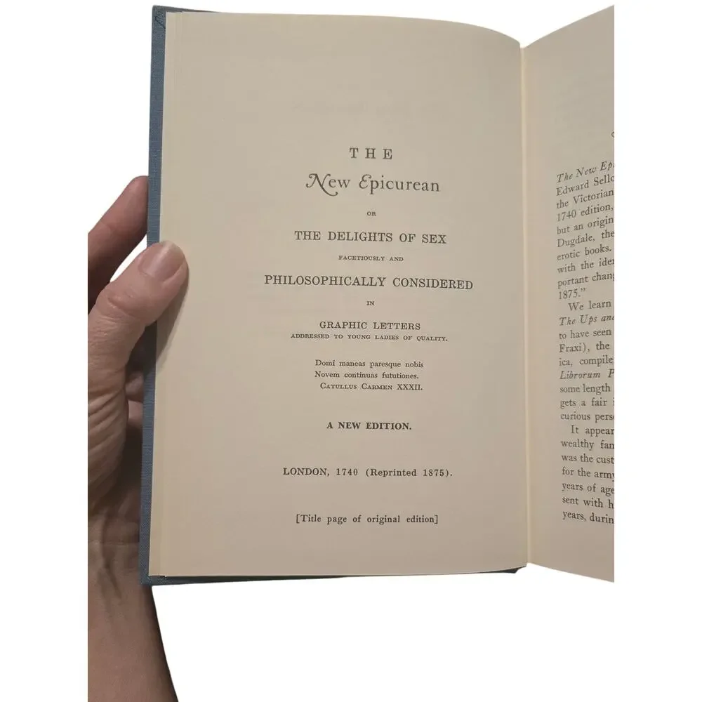 The New Epicurean & The Adventures of a School-Boy (1969 Grove Press)